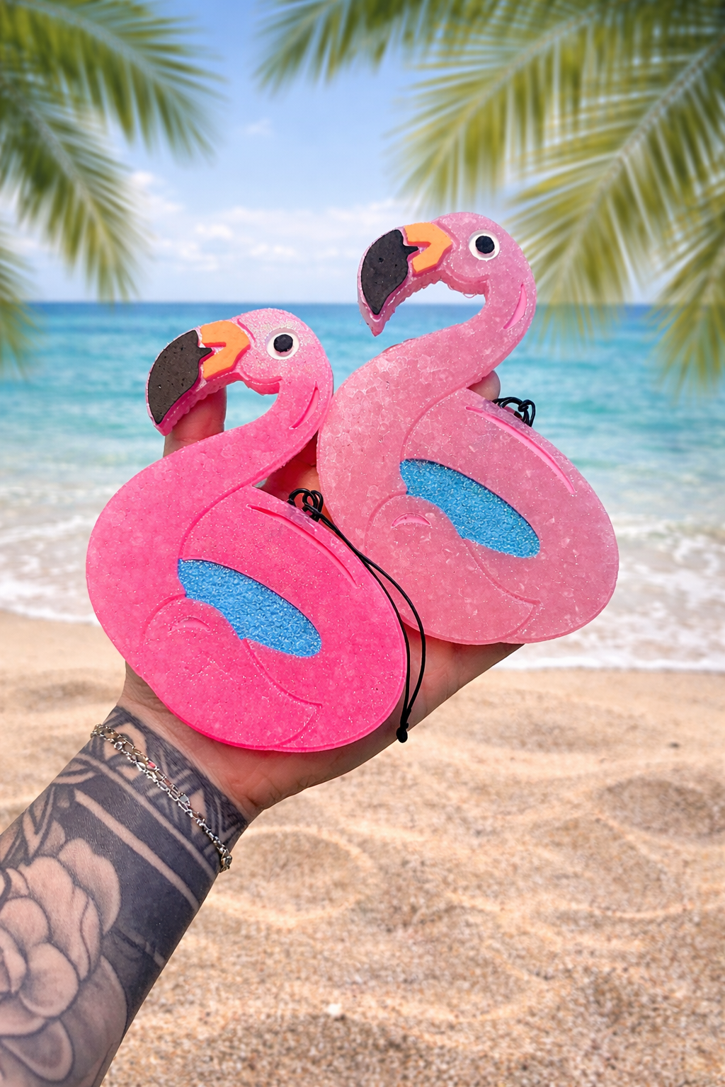 Flamingo Floaty Freshie