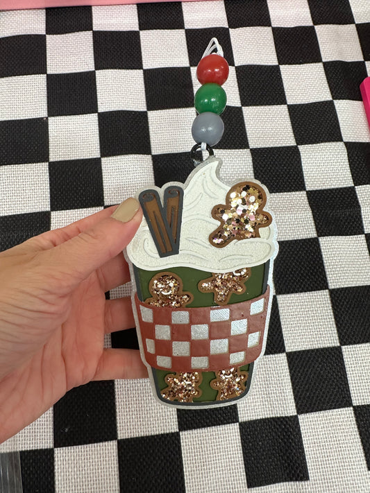 Christmas Coffee With Gingerbread Freshie