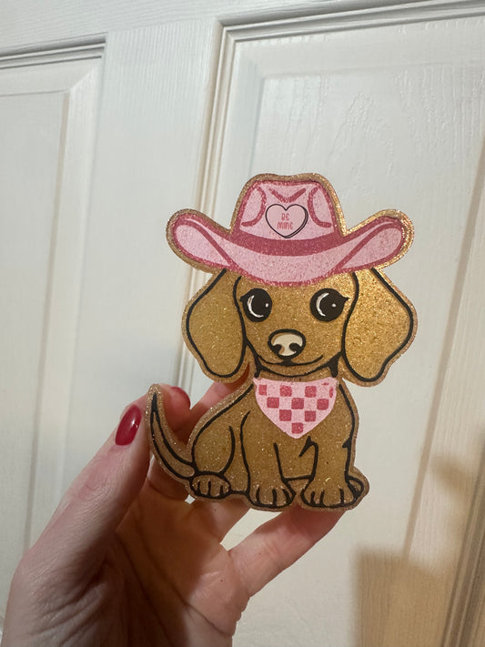 Western Weenie Dog Freshie