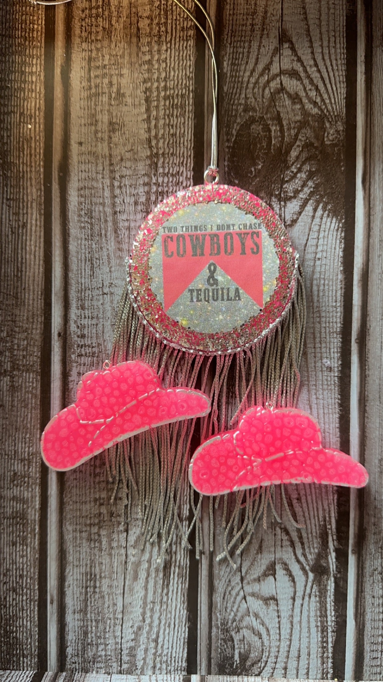 Cowgirl Hat Vent Clips Freshie