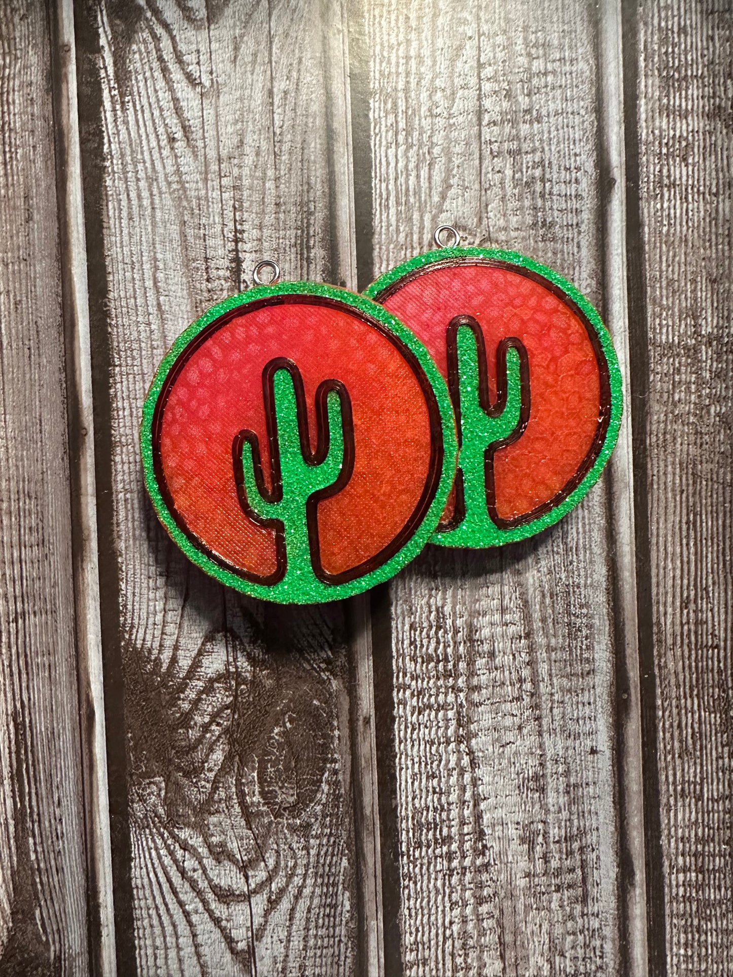 Round Cactus Vent Clips Freshie