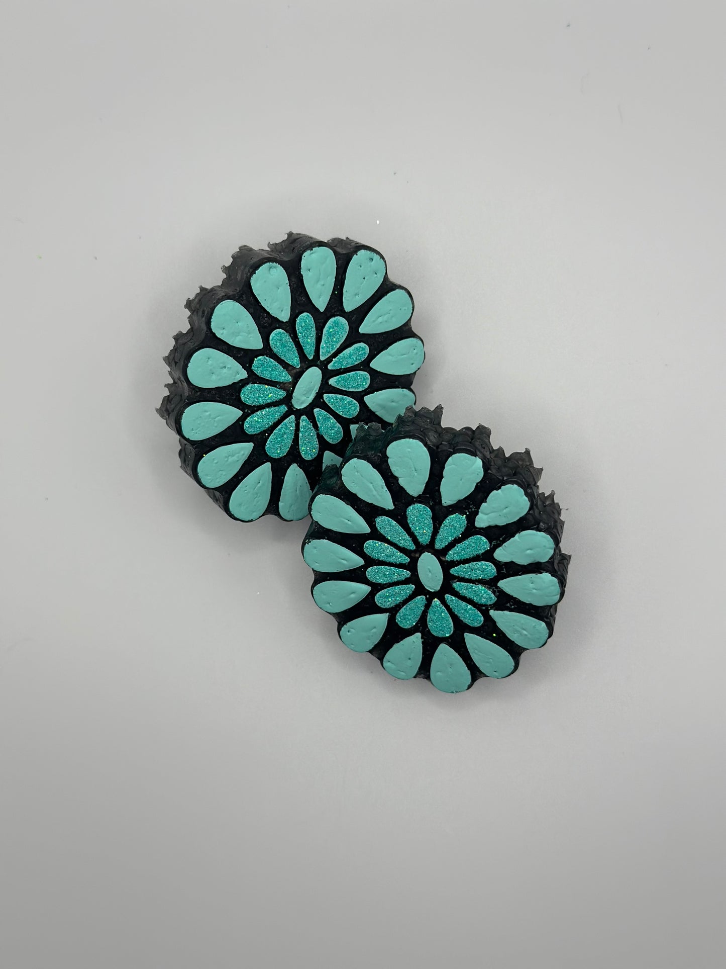 Turquoise Stone Vent Clips Freshie