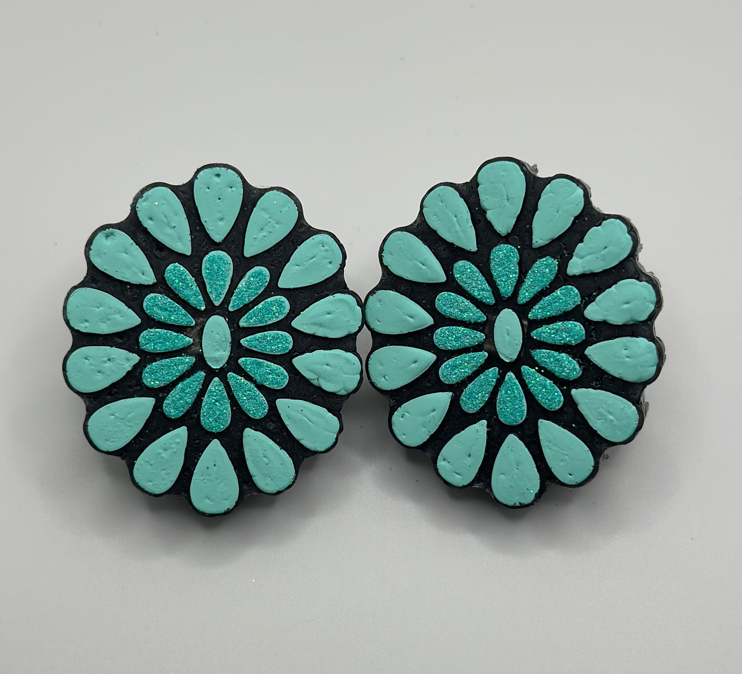 Turquoise Stone Vent Clips Freshie