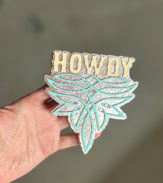 Howdy Boot Stitch Freshie