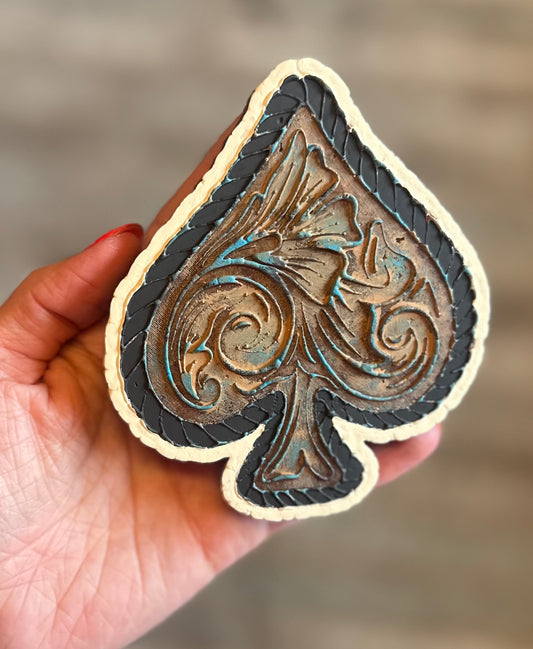 Tooled Spade Freshie