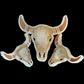 Basic Bull Skull Vent Clips Freshie