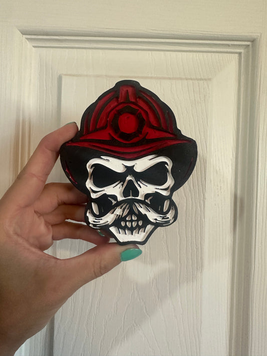 Skelly Fire Fighter Freshie