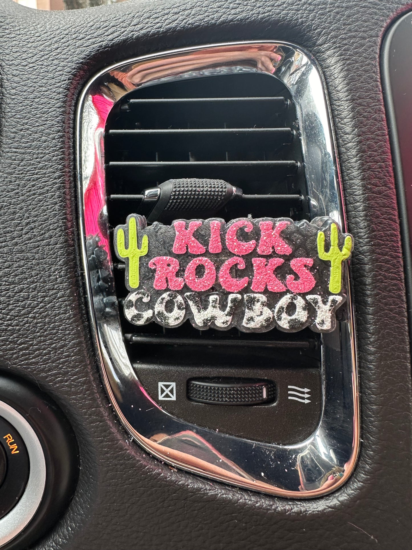 Kick Rocks Cowboy Vent Clips Freshie