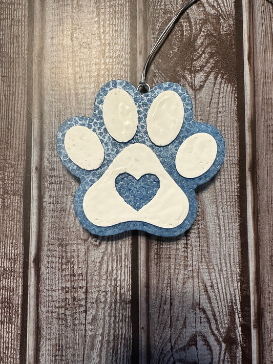 Paw Print Freshie