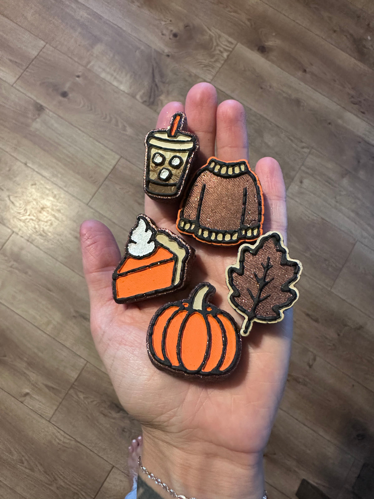 Pumpkin Fall Car Charmie