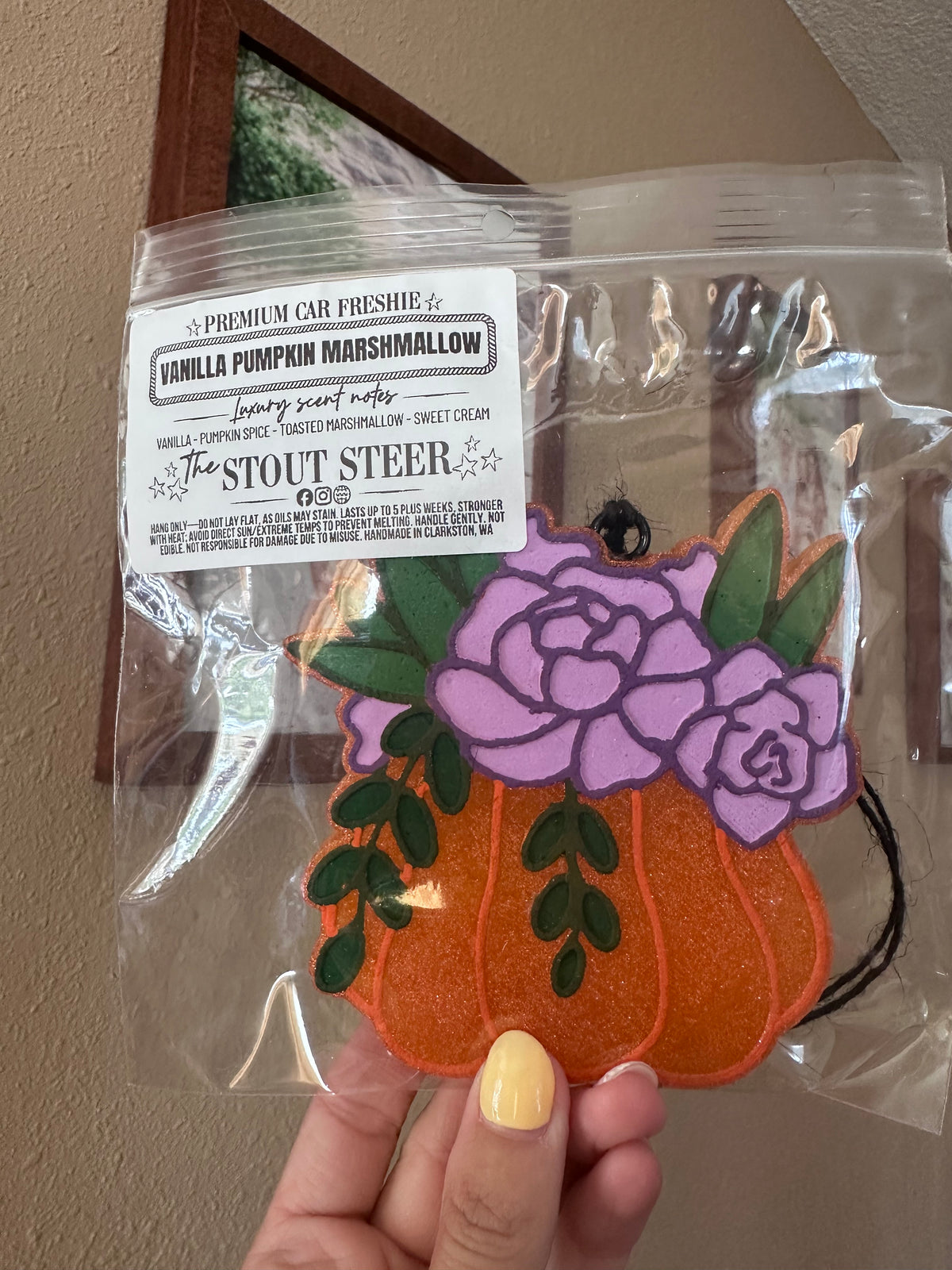 Succulent Pumpkin Freshie