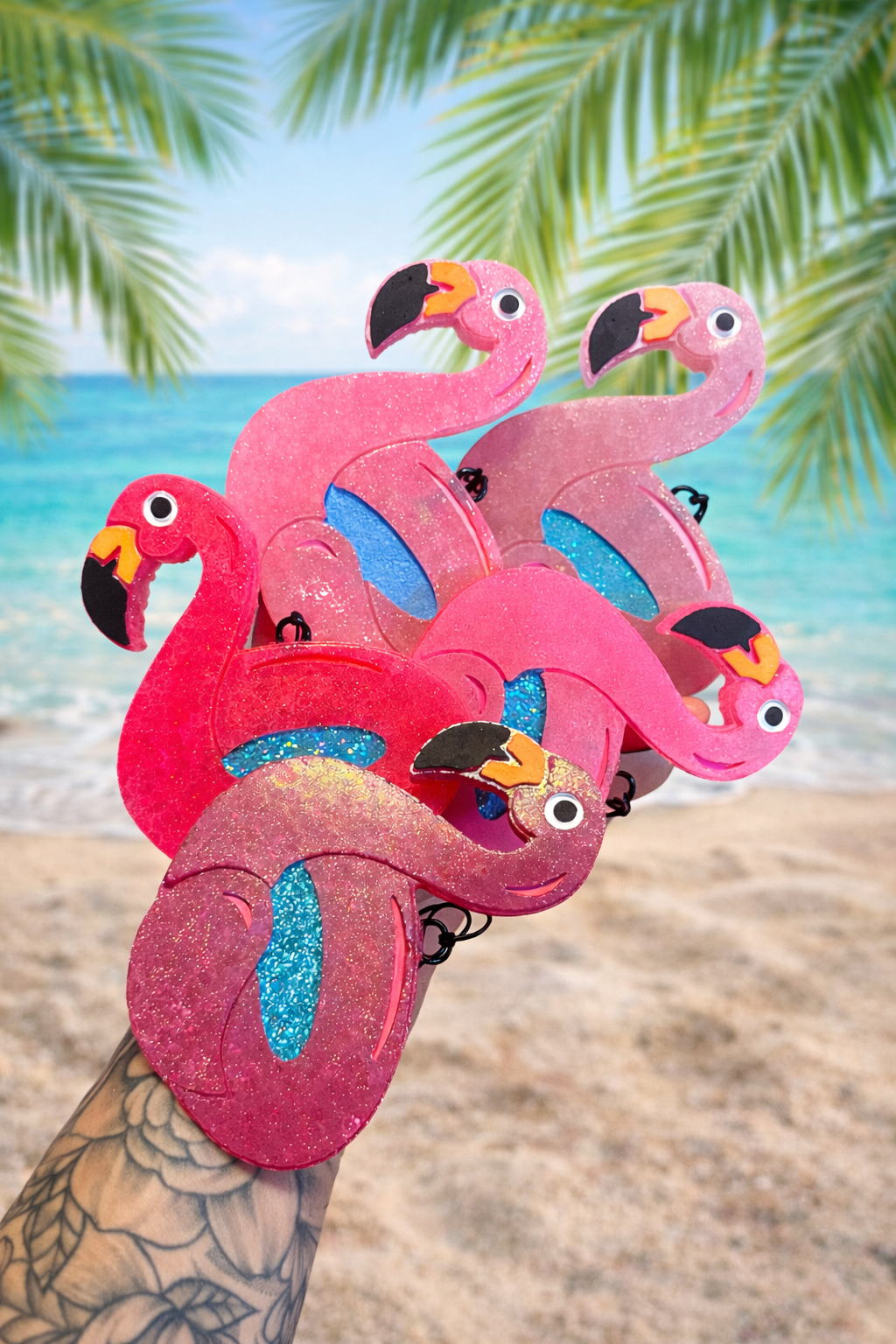 Flamingo Floaty Freshie