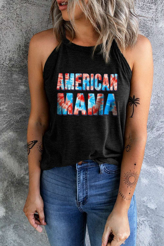 AMERICAN MAMA Graphic Tank The Stout Steer