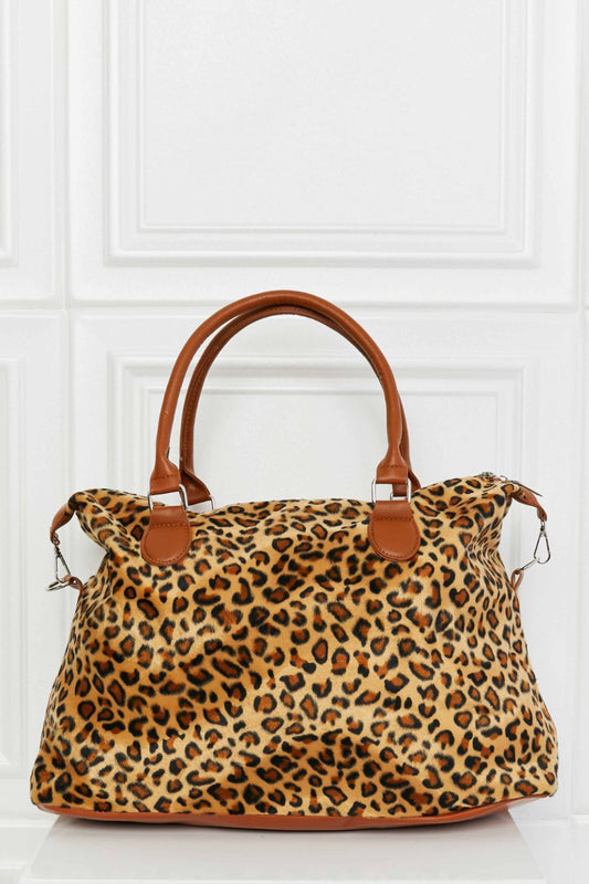 Animal Print Brushed Weekender Bag The Stout Steer