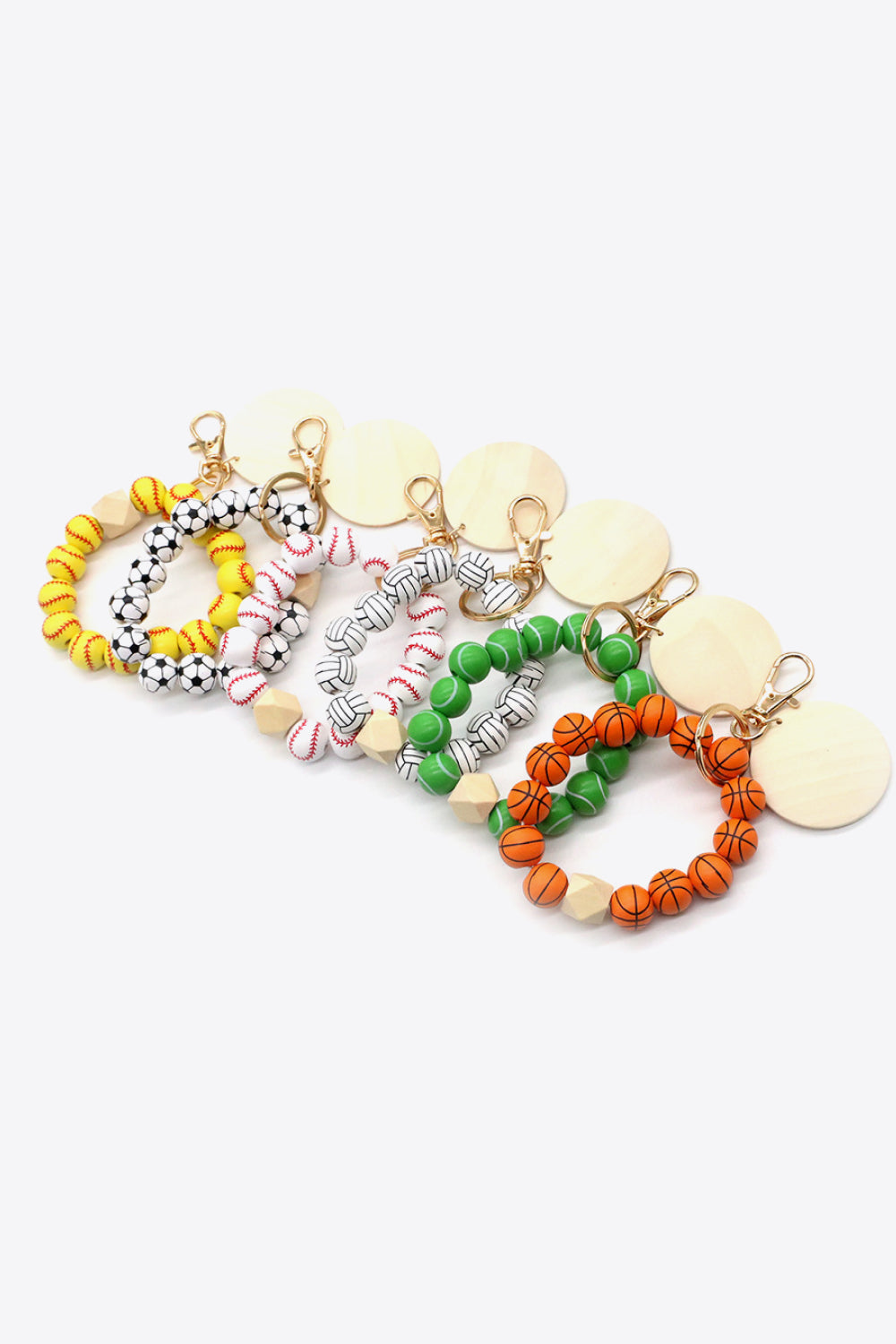 Assorted 4-Pack Wristlet Bead Key Chain The Stout Steer