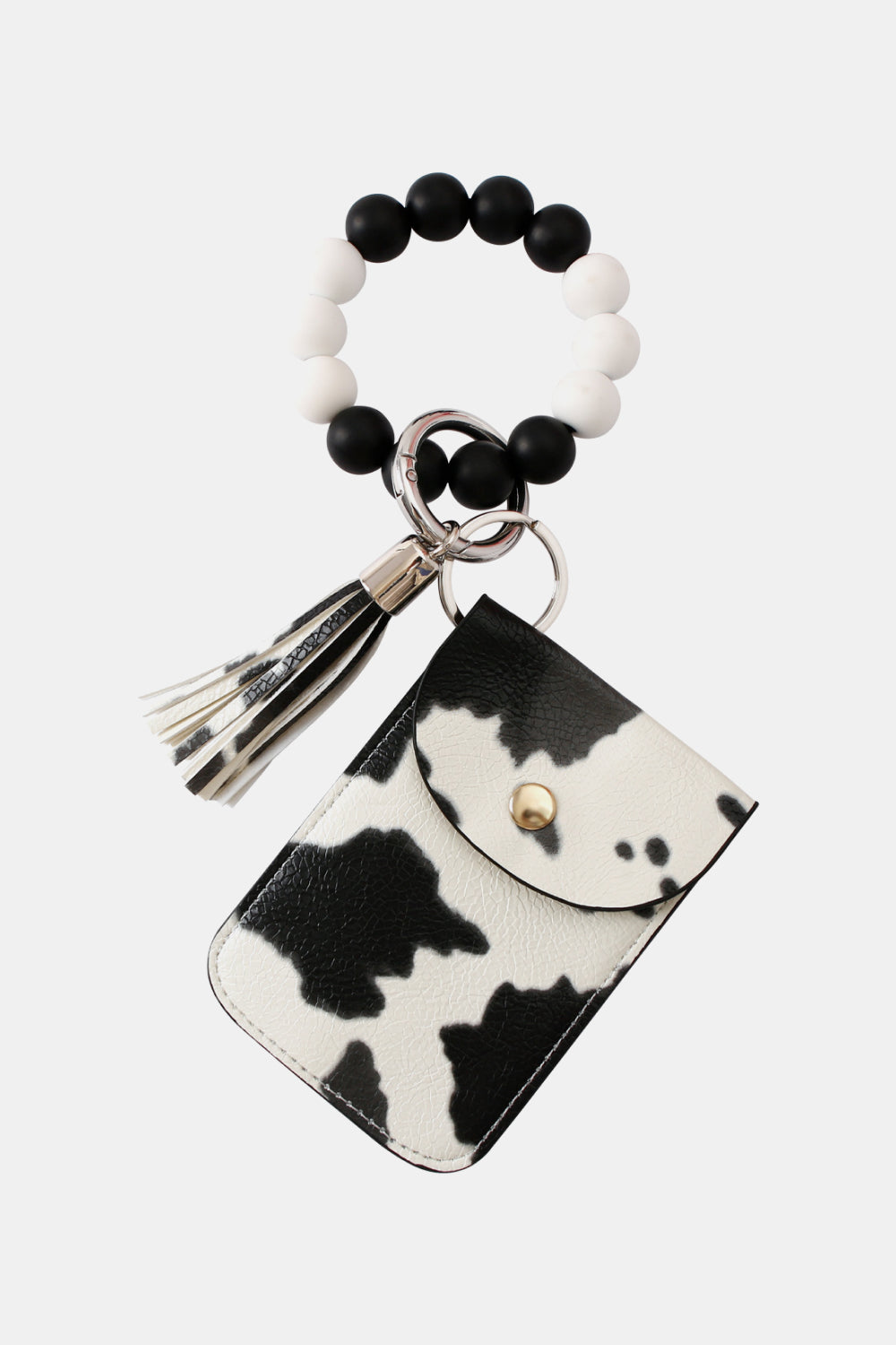 Bead Wristlet Key Chain with Wallet The Stout Steer