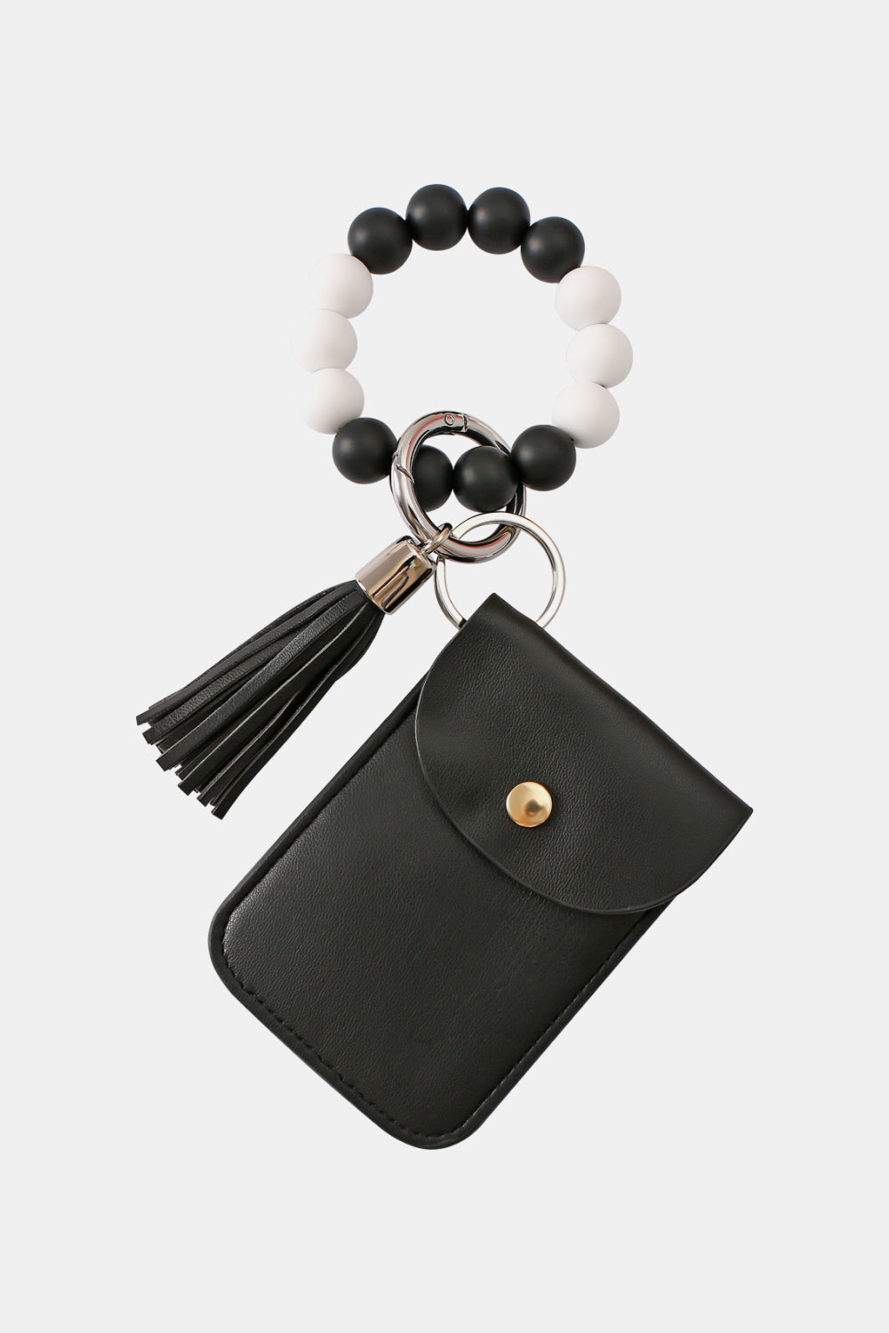 Bead Wristlet Key Chain with Wallet The Stout Steer