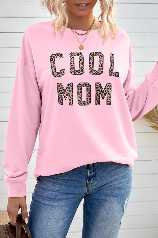 COOL MOM Graphic Drop Shoulder Sweatshirt The Stout Steer