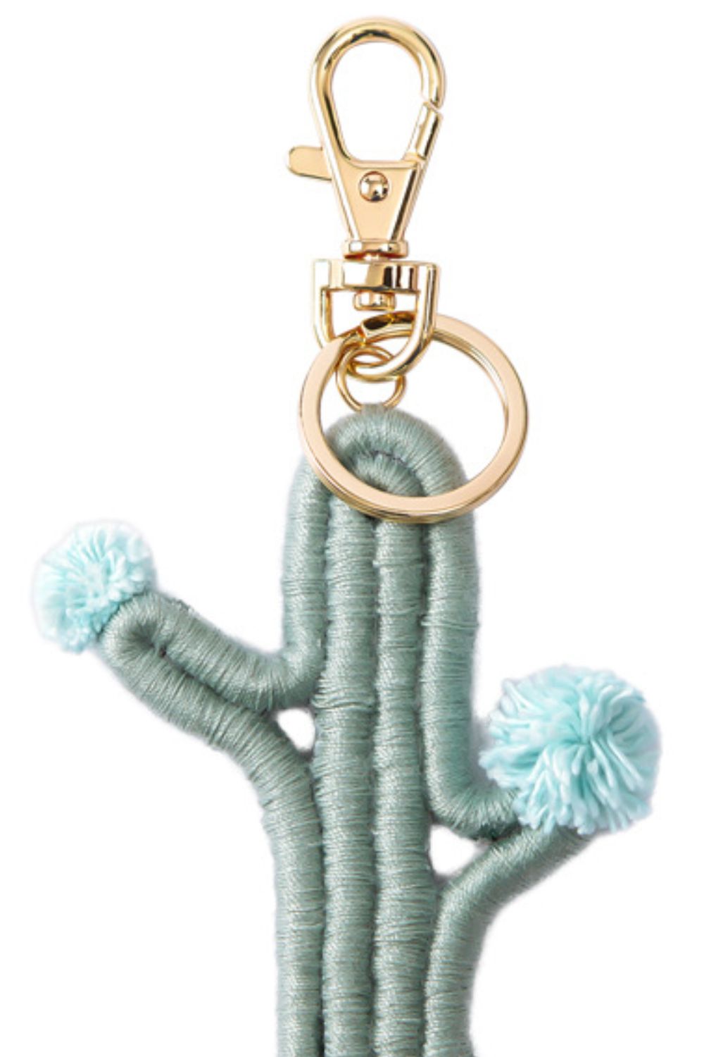 Cactus Keychain with Fringe The Stout Steer