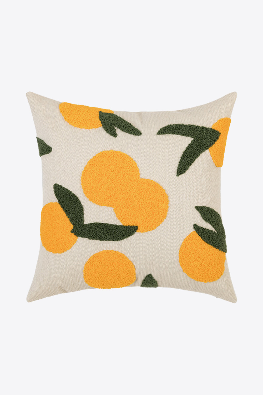 Elements of Spring Punch-Needle Decorative Throw Pillow Case The Stout Steer