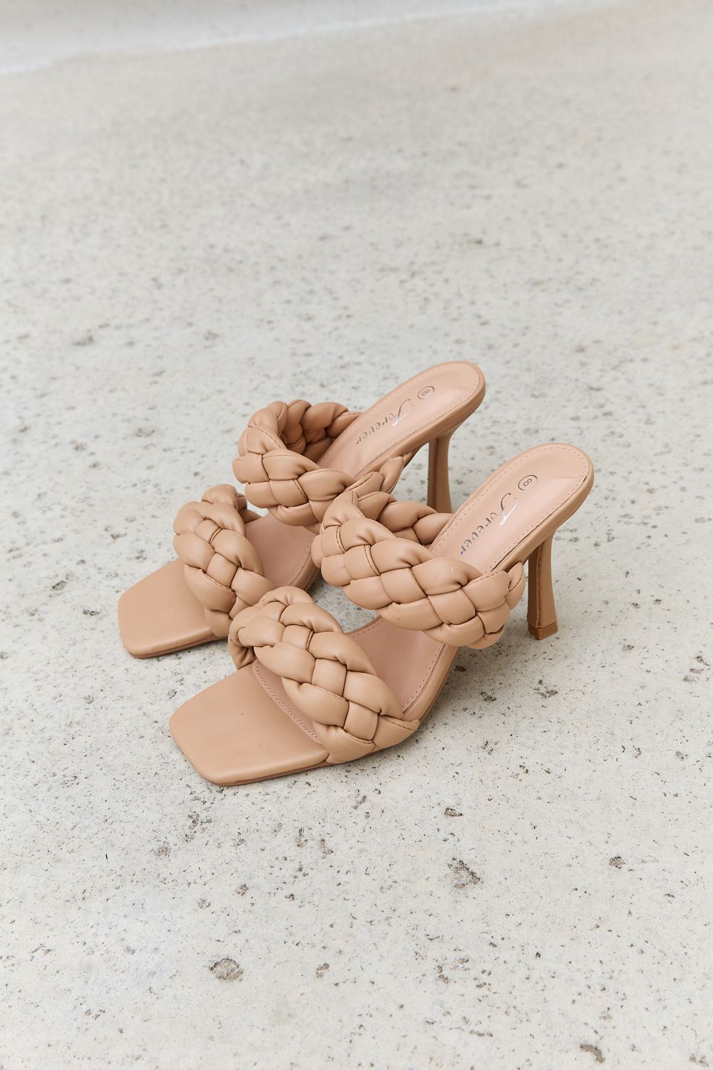 Forever Link Double Braided Strap Mule Heels The Stout Steer