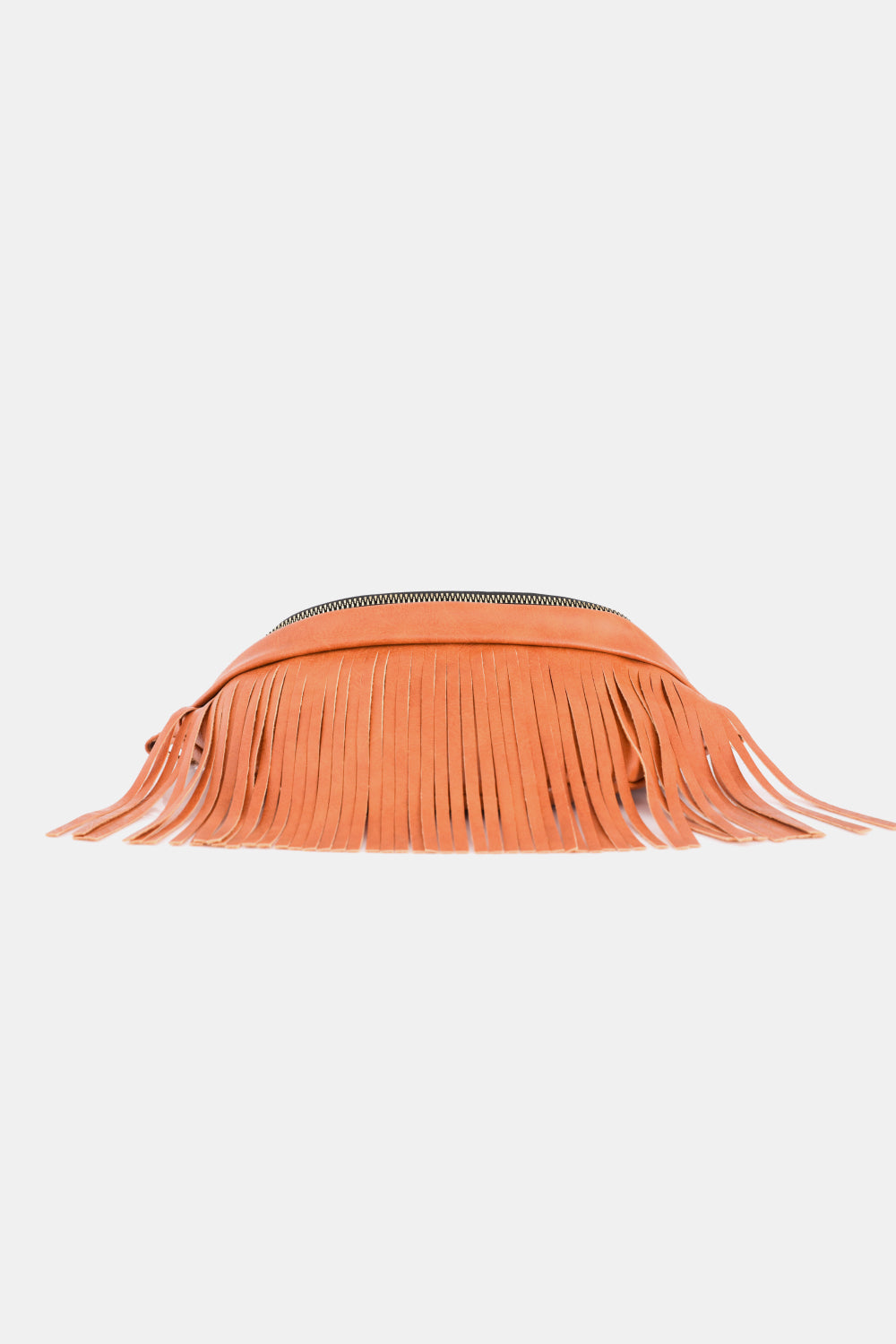 Fringed PU Leather Sling Bag The Stout Steer