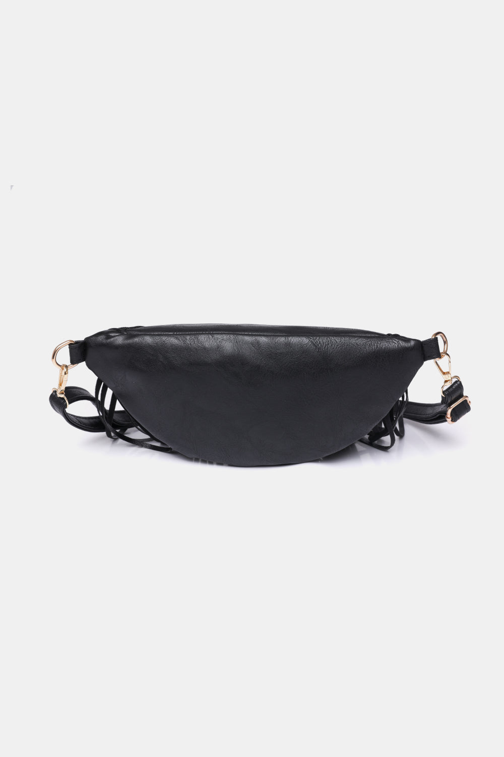 Fringed PU Leather Sling Bag The Stout Steer