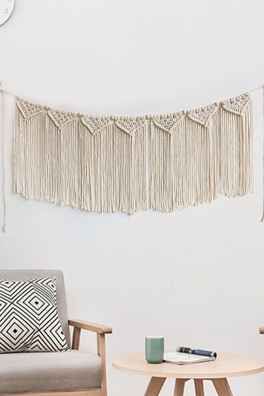 Fully Handmade Fringe Macrame Wall Hanging The Stout Steer