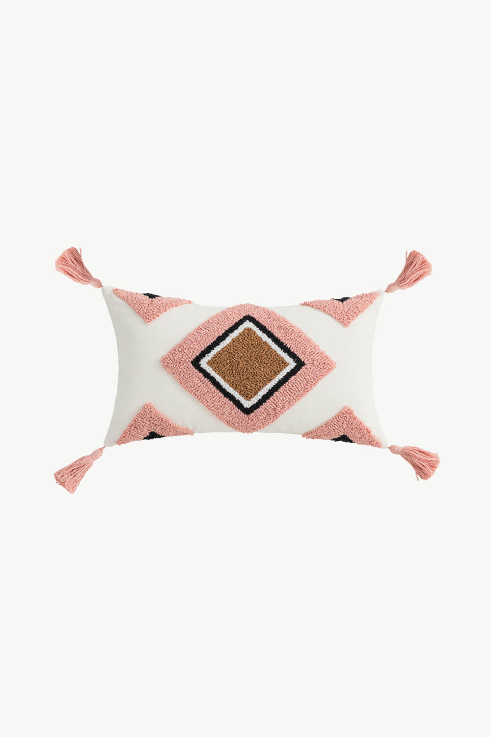 Geometric Graphic Tassel Decorative Throw Pillow Case The Stout Steer