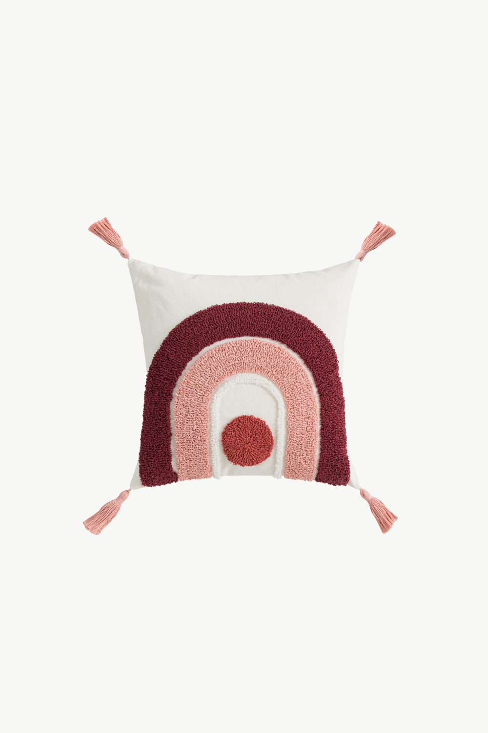 Geometric Graphic Tassel Decorative Throw Pillow Case The Stout Steer