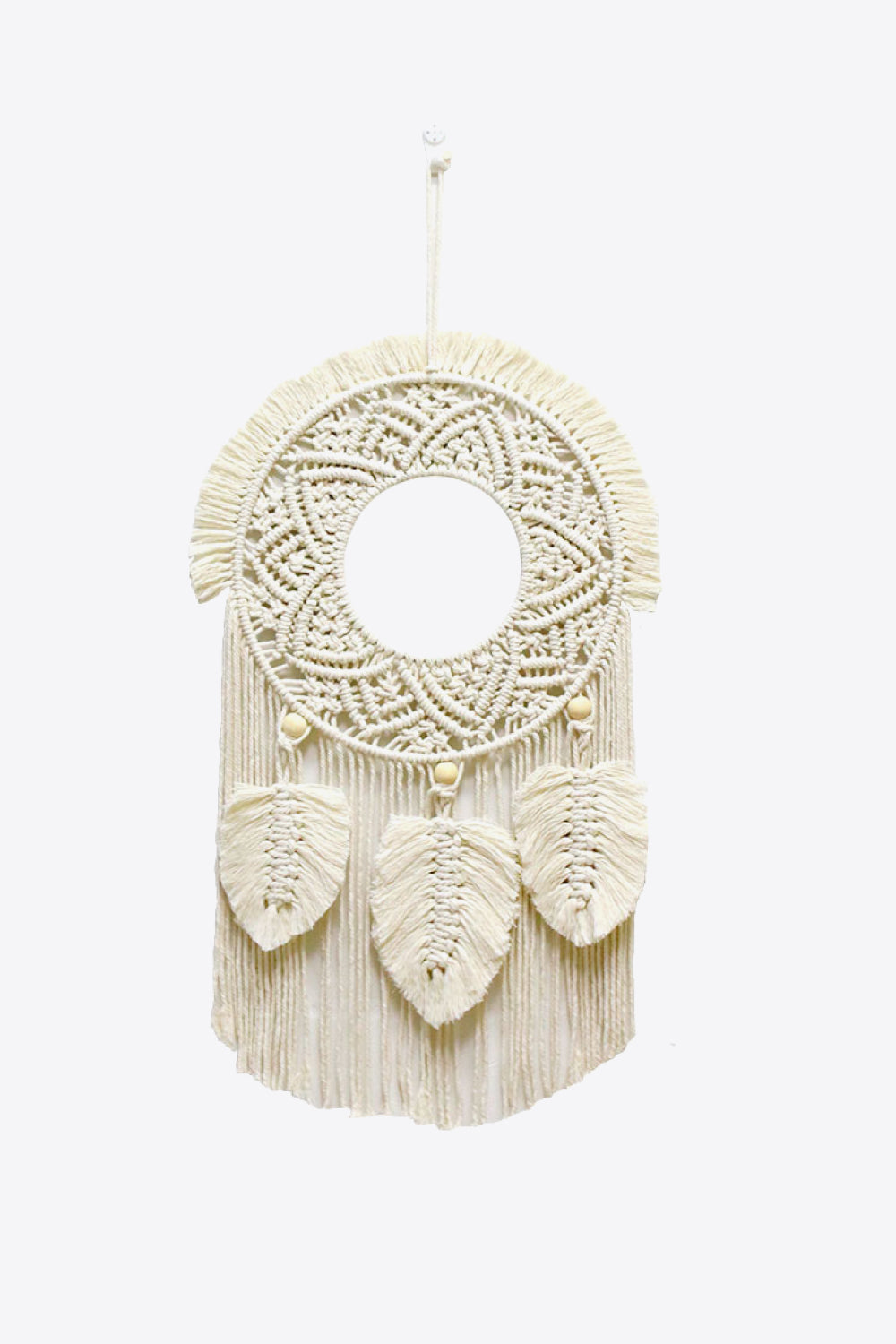 Hand-Woven Fringe Macrame Wall Hanging The Stout Steer