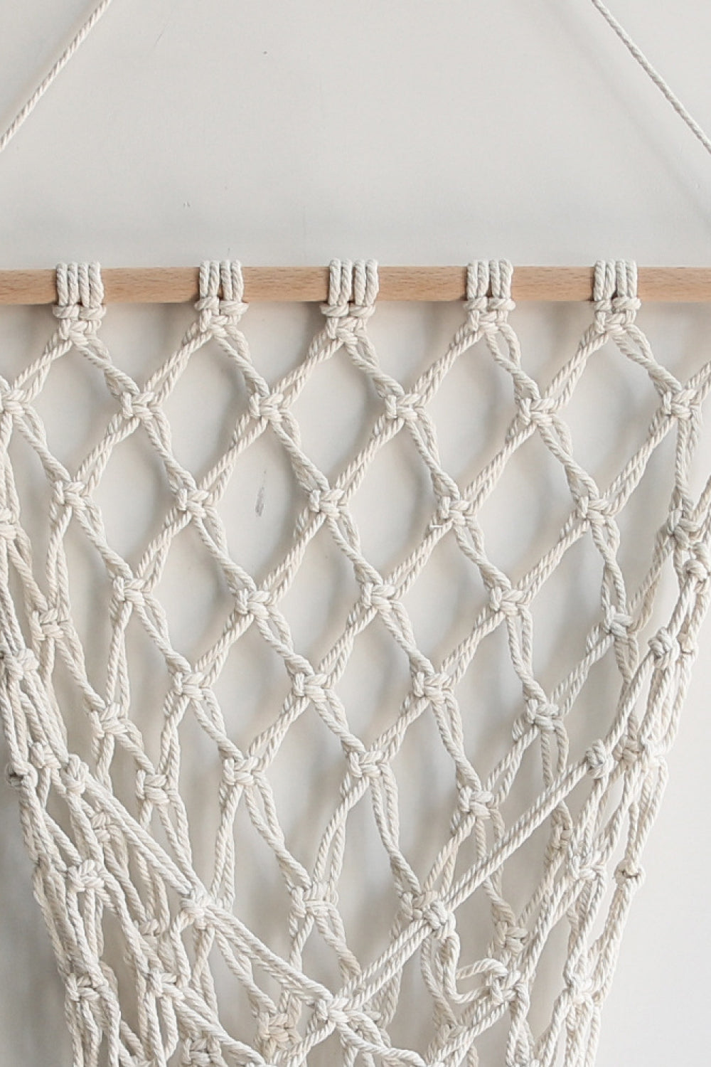 Macrame Basket Wall Hanging The Stout Steer