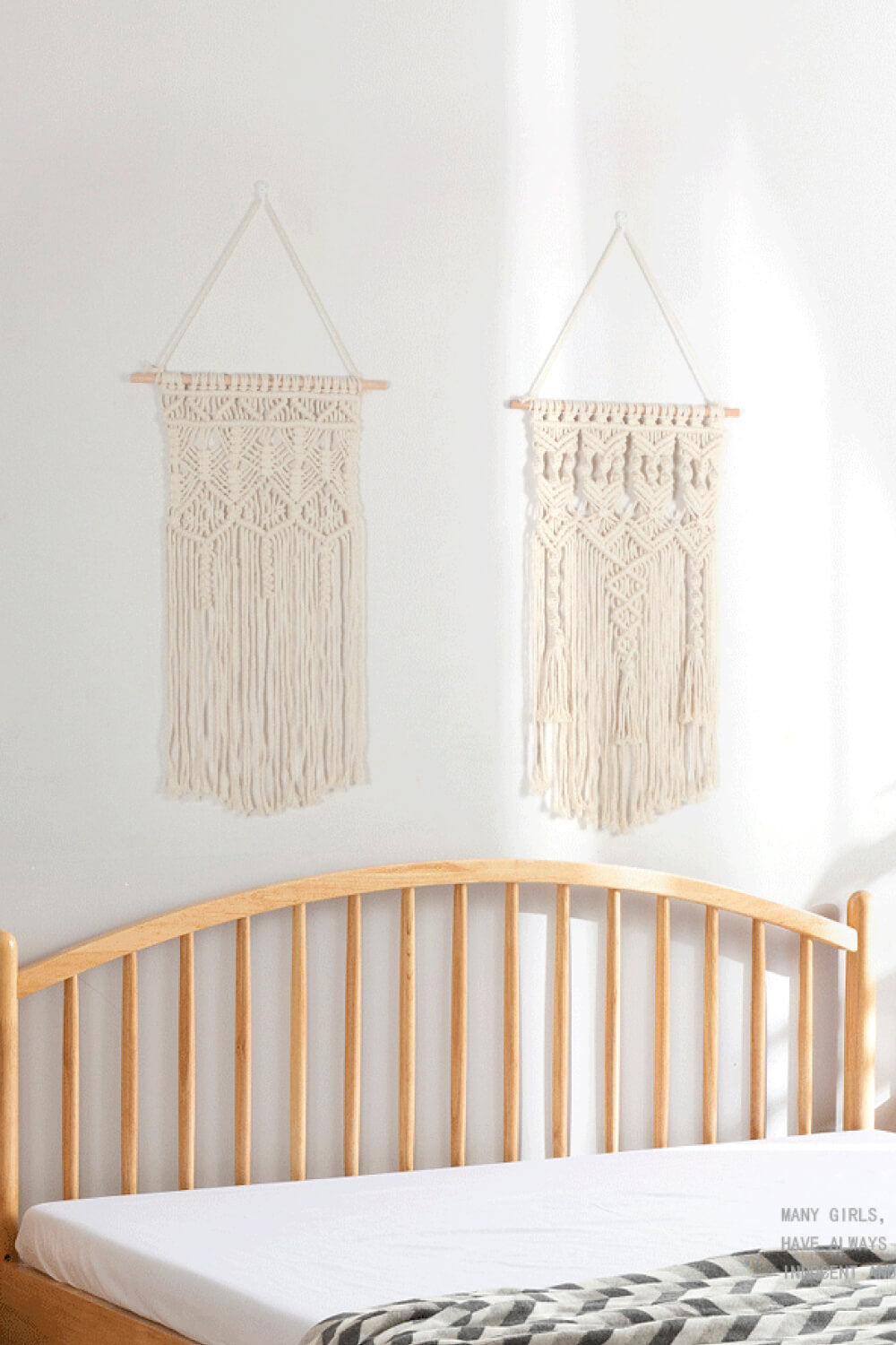 Macrame Bohemian Hand Woven Fringe Wall Hanging The Stout Steer