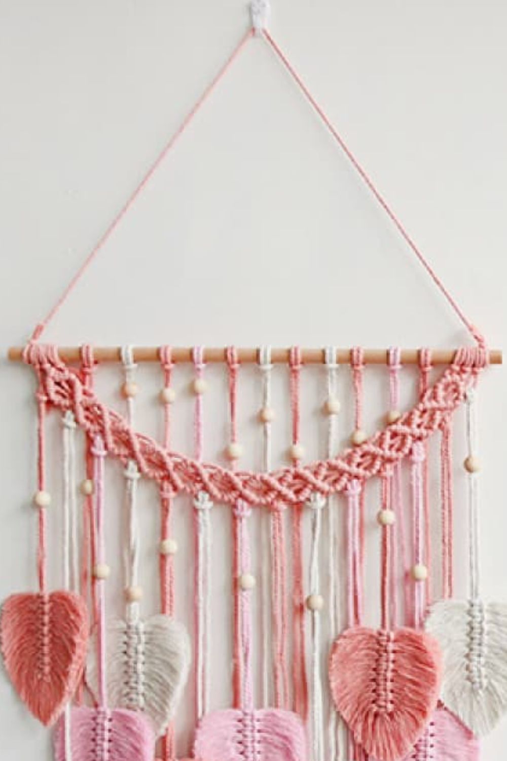 Macrame Leaf Fringe Wall Hanging The Stout Steer