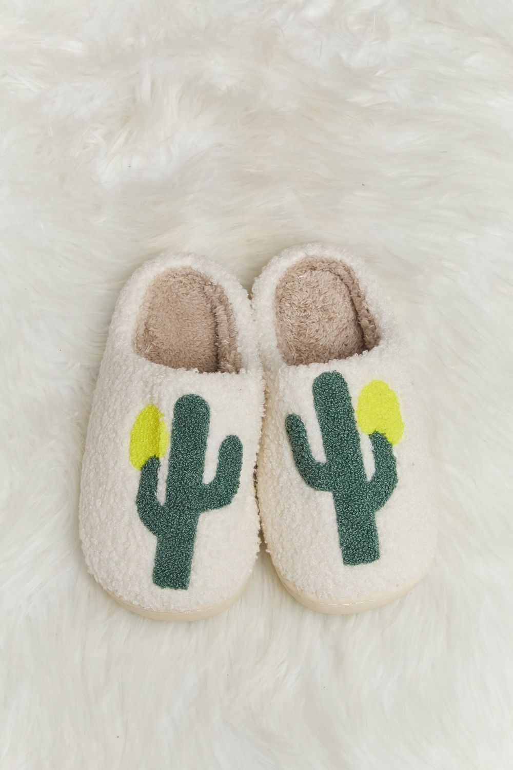 Melody Cactus Plush Slide Slippers The Stout Steer
