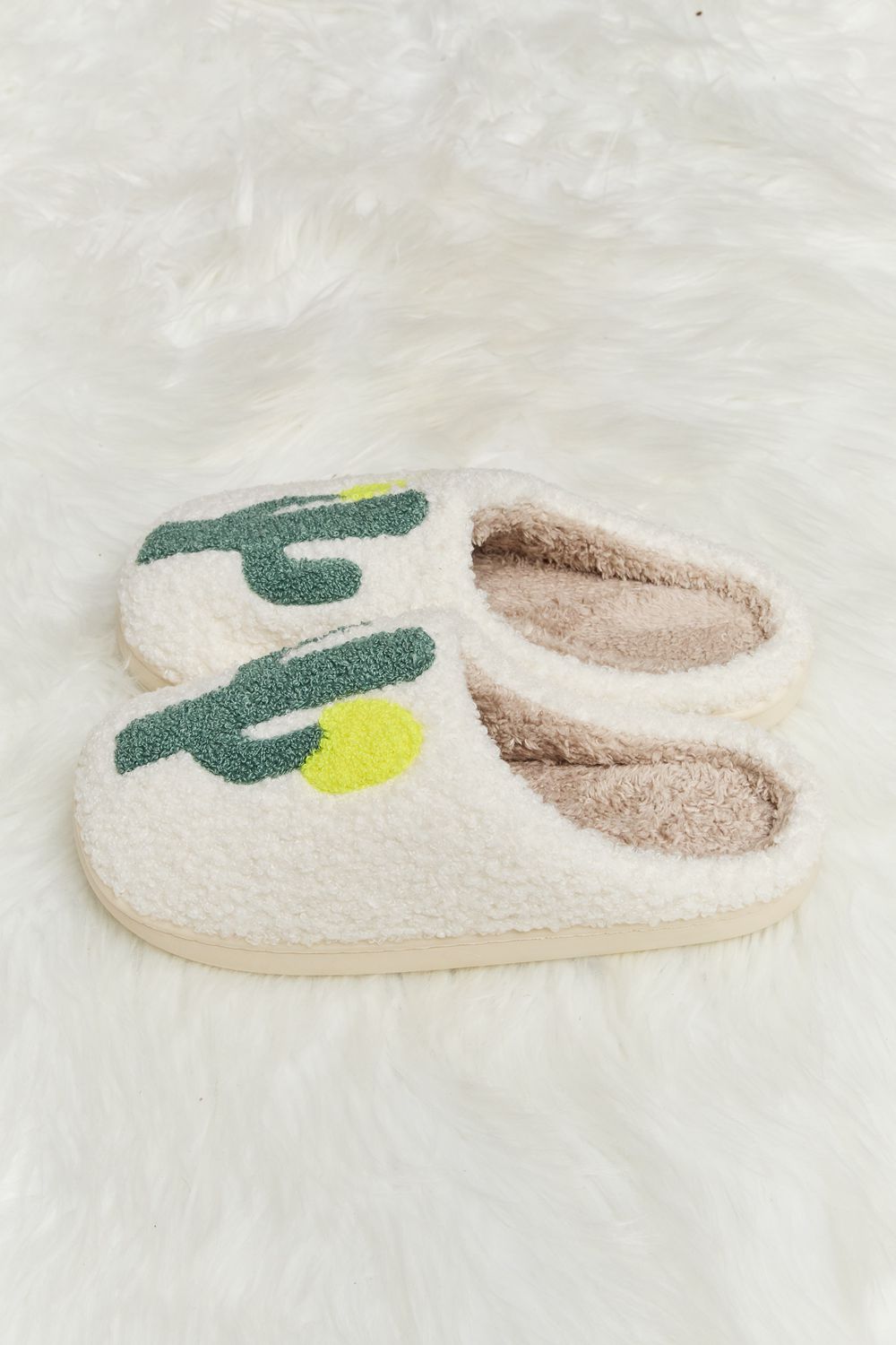 Melody Cactus Plush Slide Slippers The Stout Steer