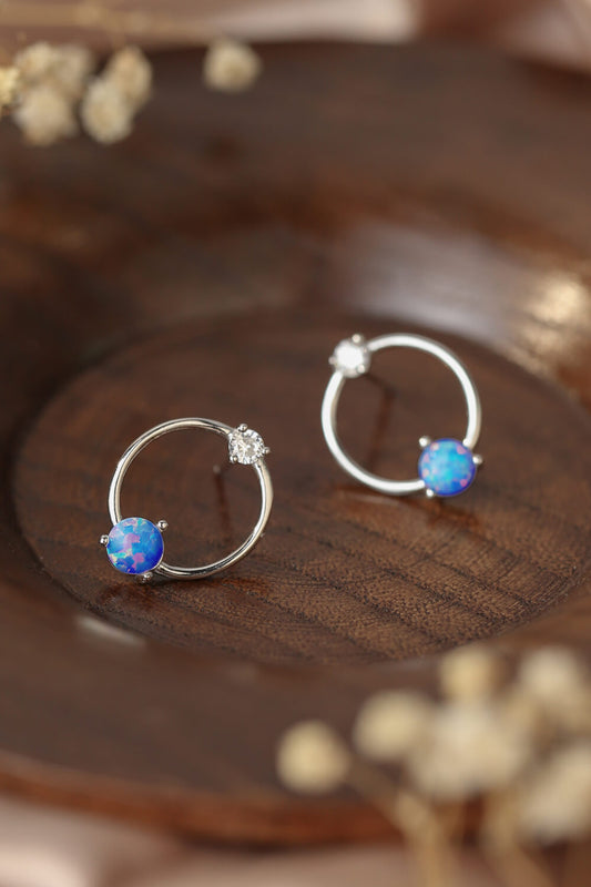 New Beginnings Opal Earrings The Stout Steer