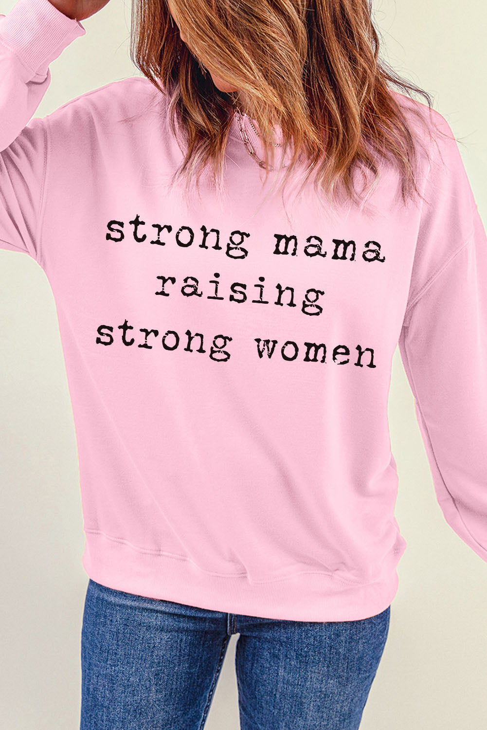 STRONG MAMA RAISING STRONG WOMEN Graphic Sweatshirt The Stout Steer