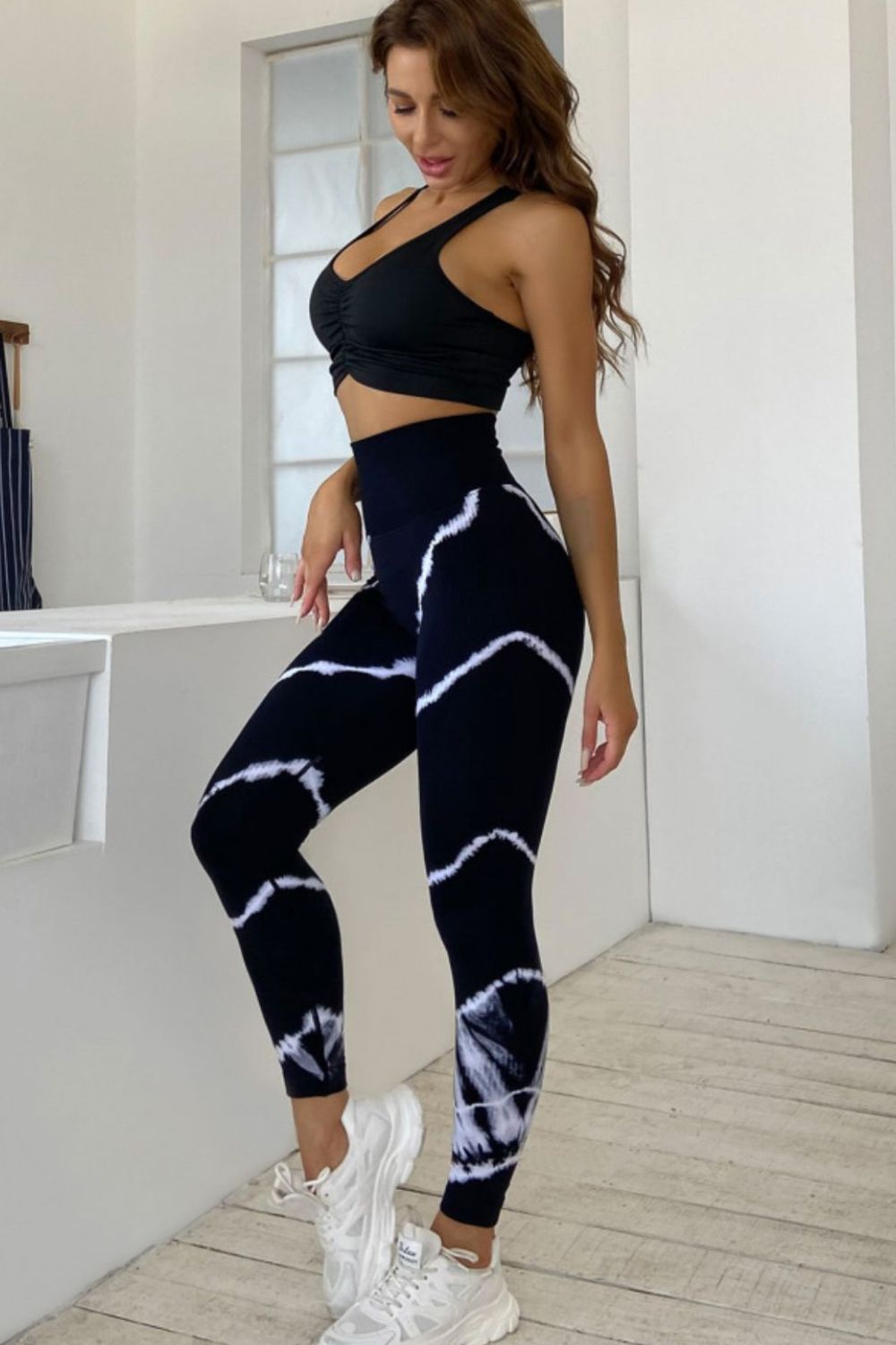 Slim Fit High Waist Long Active Pants The Stout Steer