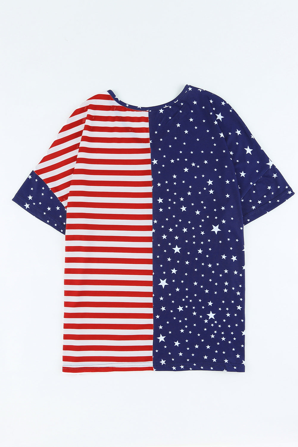 Stars and Stripes V-Neck Tee The Stout Steer