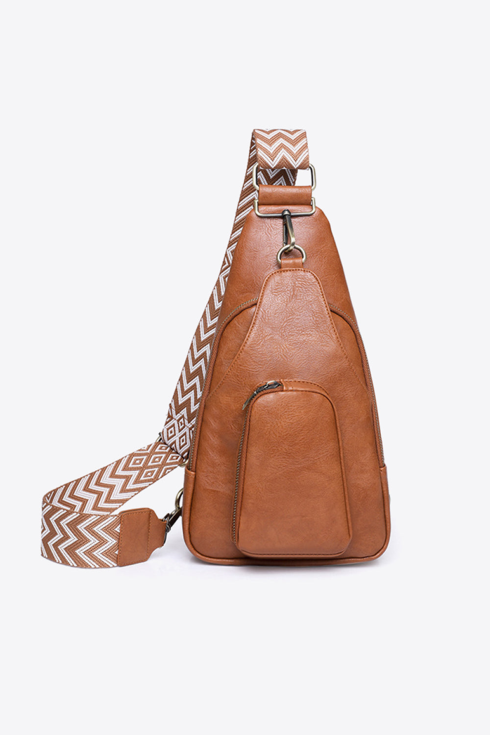 Take A Trip PU Leather Sling Bag The Stout Steer