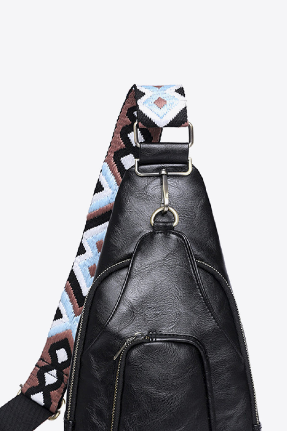 Take A Trip PU Leather Sling Bag The Stout Steer