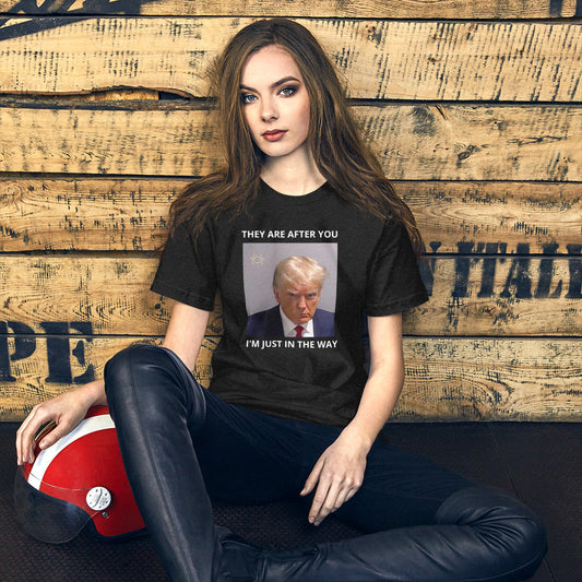 They Are After You Unisex t-shirt The Stout Steer