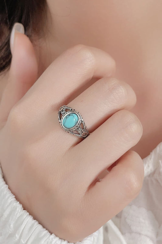 Turquoise 925 Sterling Silver Ring The Stout Steer