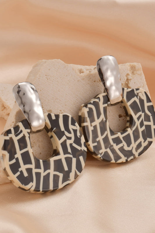 Vintage Stainless Steel Earrings The Stout Steer